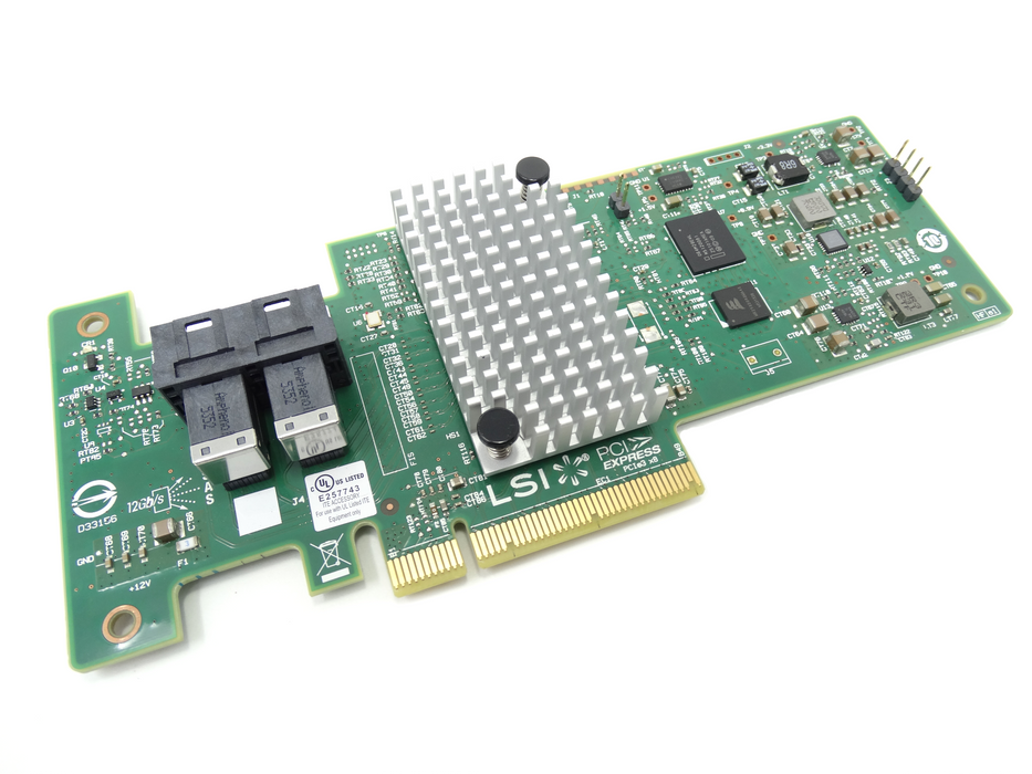 IBM Lenovo N2215 / LSI SAS9302-8i PCI-E 12Gb/s SAS Controller (H3-25480-04B)