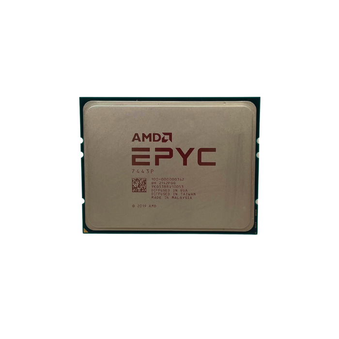 AMD EPYC 7443P 2.85GHz 24 Core 128MB 200W SP3 CPU (UNLOCKED) 100-000000342