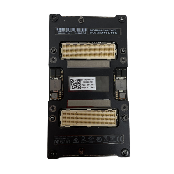 NVIDIA Tesla P100 SXM2 16GB CoWoS HBM2 NVLink GPU-NVTP100-SXM 07TGM9 7TGM9