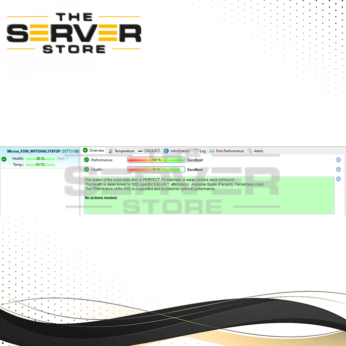 Micron 3.84TB NVMe U.2 PCIe Gen 3.0 x4 RI 2.5" SSD 9300 Pro Series MTFDHAL3T8TDP for Supermicro Server