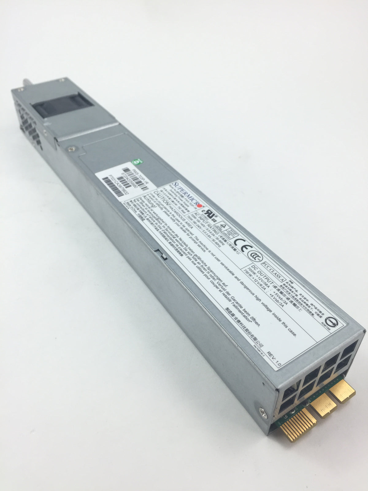 Supermicro Module 700W 1U Server Power Supply (PWS-703P-1R) — The ...