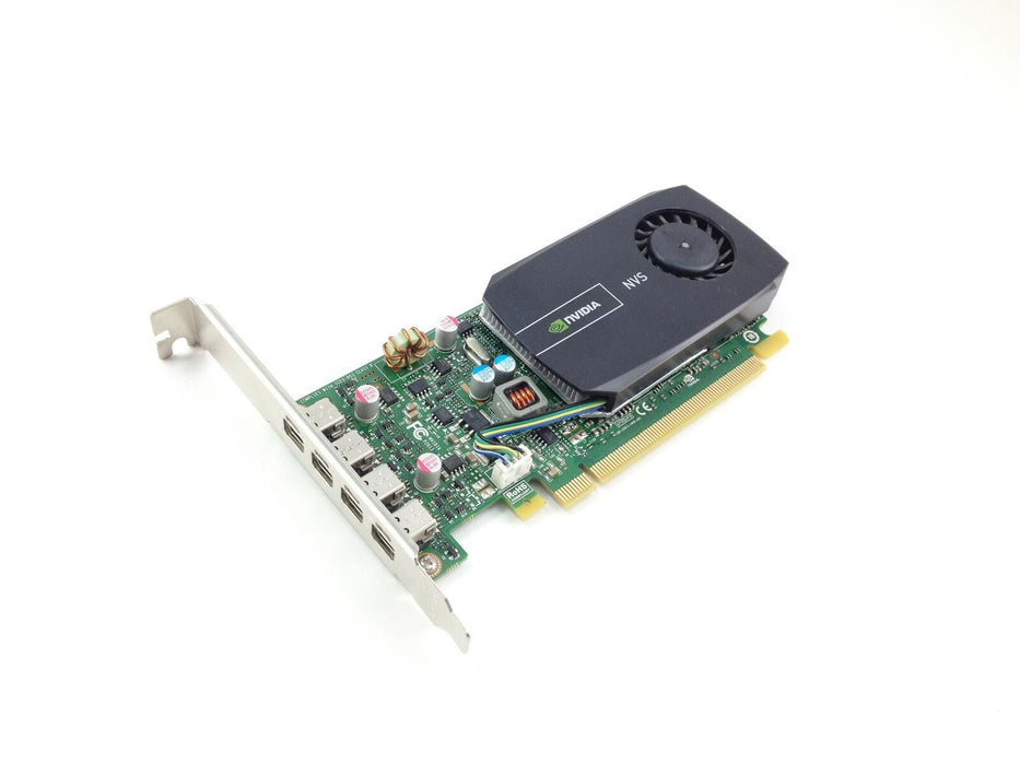 Dell NVIDIA Quadro NVS 510 2GB DDR3 4x Mini DisplayPort Graphics Card (0M8H2P)