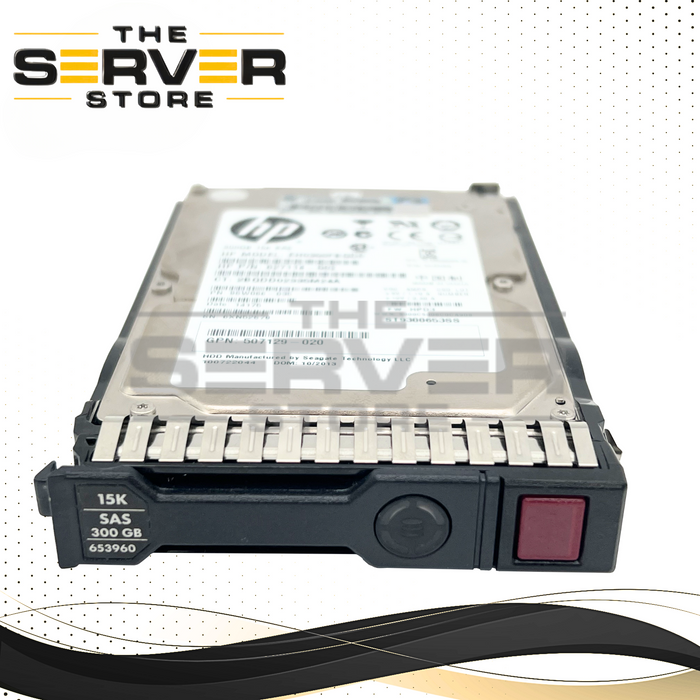 HP 300GB SAS 6G 15K RPM SFF 2.5" HDD ST9300653SS 6XN52879 EH0300FBQDD 627114-002
