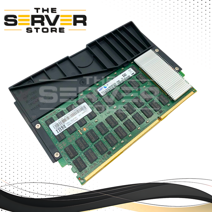 IBM 16GB DDR3 1600MHz (PC3-12800) 2Gx72 ECC Custom DIMM (CDIMM) for POWER8 Servers (8286-41A, 8286-42A, 8247-42L). OEM by Samsung. P/N: 00LP781, M351B2G73DB0-YK0M0. Feature Code: EM8B.