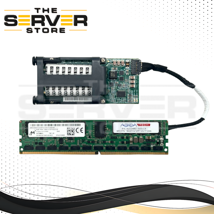 Agiga Micron 8GB DDR4-2133P PC4-17000 ECC NVDIMM-V w/ Battery AGIGA8801-800CCA