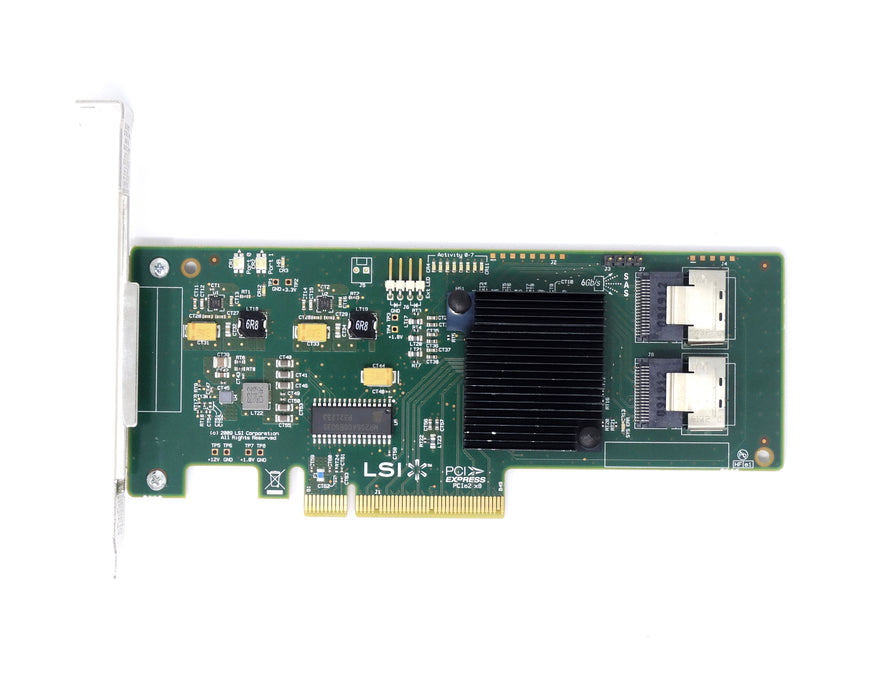 LSI SAS 9211-8I 6GB SAS/SATA PCI-E HOST BUS ADAPTER (H3-25250-02H)