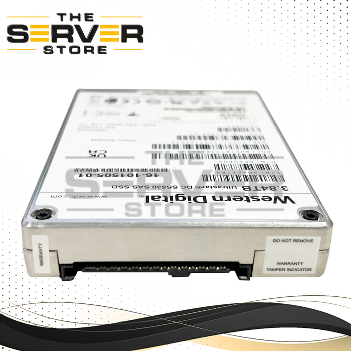 Cisco 3.84TB SAS 12G SFF 2.5" SSD (No Tray) WD WUSTR1538ASS205 0P40604