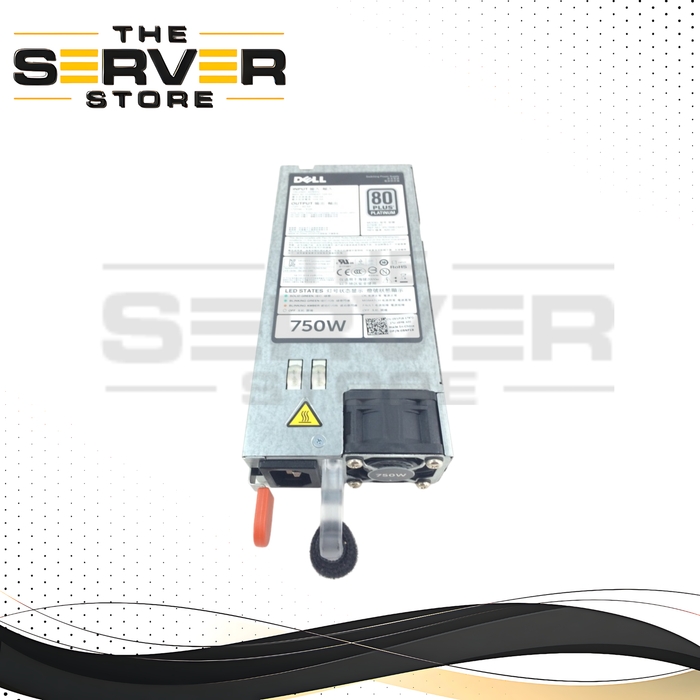 Dell PowerEdge 750W PLATINUM Power Supply for R620 R720 R720xd R520 T620 (5NF18)