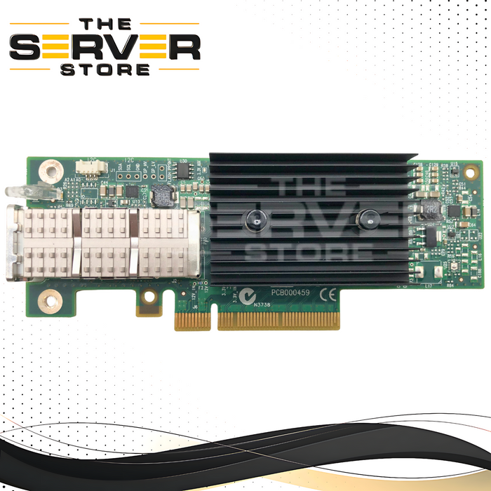Mellanox ConnectX-3 VPI Single-Port FDR InfiniBand (56Gb/s) and 40/56GbE Adapter Card. RDMA Card Only, No Bracket. P/N: MCX353A-FCBT.