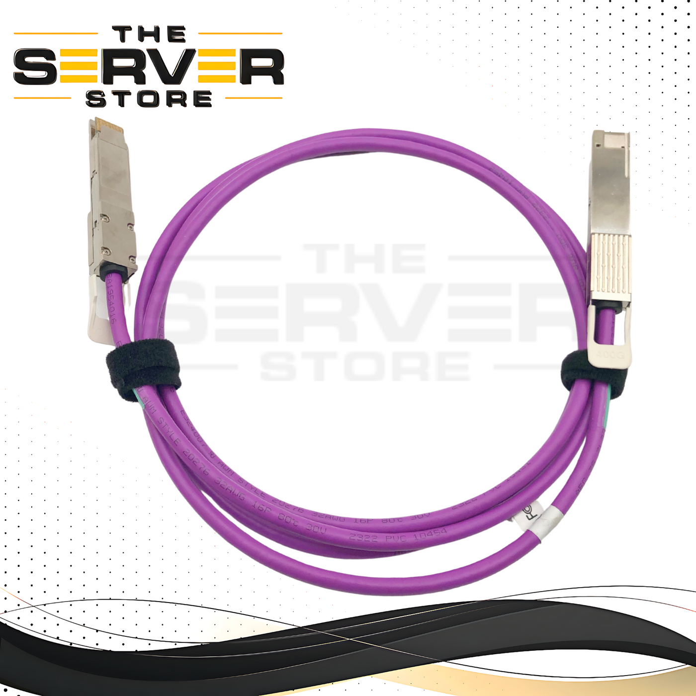Credo HiWire 400G QSFP-DD PAM4 AEC 2.5M Cable CAC425321D1D-D0-HW — The ...