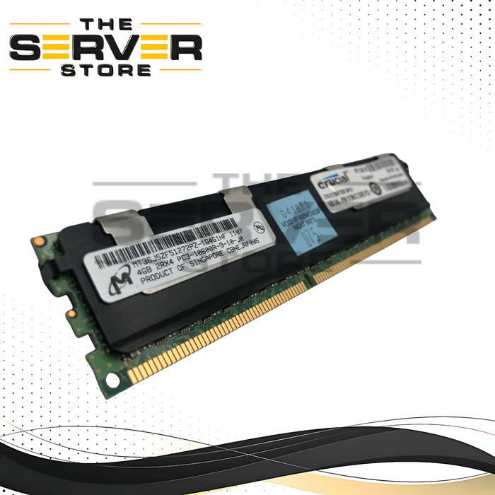 Micron 4GB 2Rx8 PC3-10600R DDR3 1333MHz ECC REG Server RAM MT36JSZF51272PZ-1G4G1