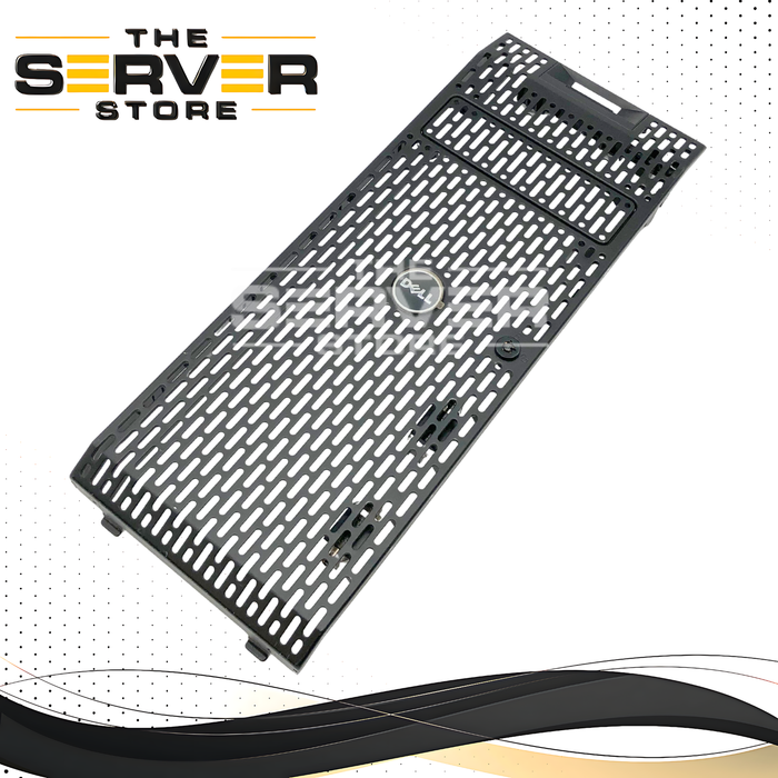 Dell Front Bezel Faceplate with Key. For PowerEdge T320, T330, T420, T430, T620 Tower Servers. P/N: 5P4N8, 05P4N8.