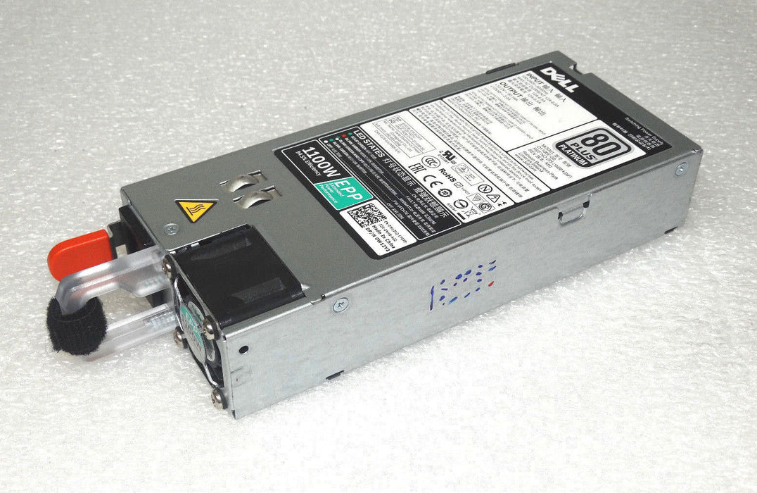 Dell PowerEdge R630/R730/T630 1100W 80 Plus Platinum Power Supply (0W12Y2)