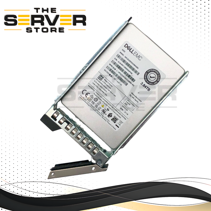 Dell SK-Hynix SE5110 3.84TB 6Gbps SATA Read-Intensive (RI) TLC 2.5" Solid State Drive with Tray. P/N: 3GDK0, 03GDK0.