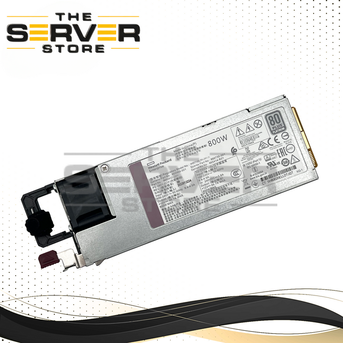 HPE 800W Flex Slot Platinum Hot Plug Power Supply For ProLiant Gen10 866730-001 865414-B21 865409-001