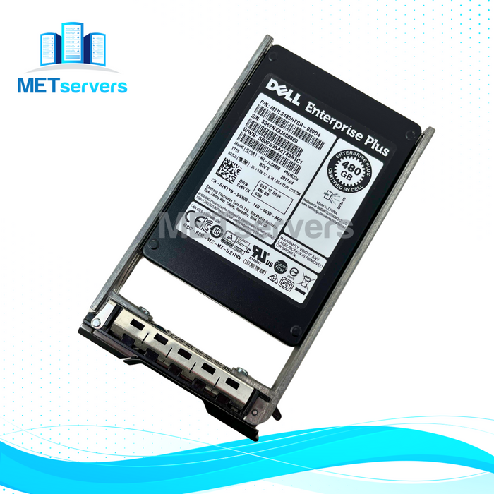 Dell 480GB SAS 2.5" 12Gbps SSD Solid State Drive (MZILS480HEGR-000D4)