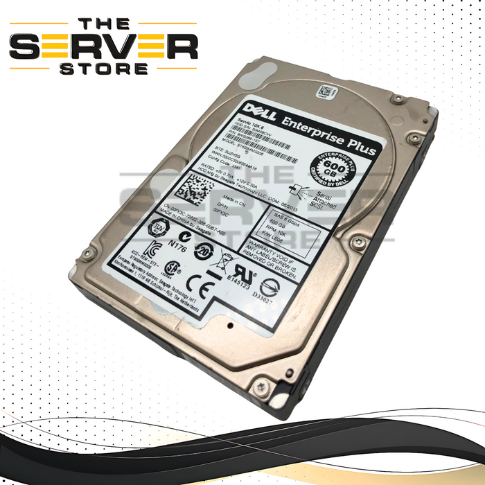 Dell Seagate Enterprise Performance 10K 600GB 10000RPM 6Gb/s SAS 2.5-inch SFF Hard Disk Drive. P/N: 9WG066-157, ST600MM0006, 00FK3C, 0FK3C.