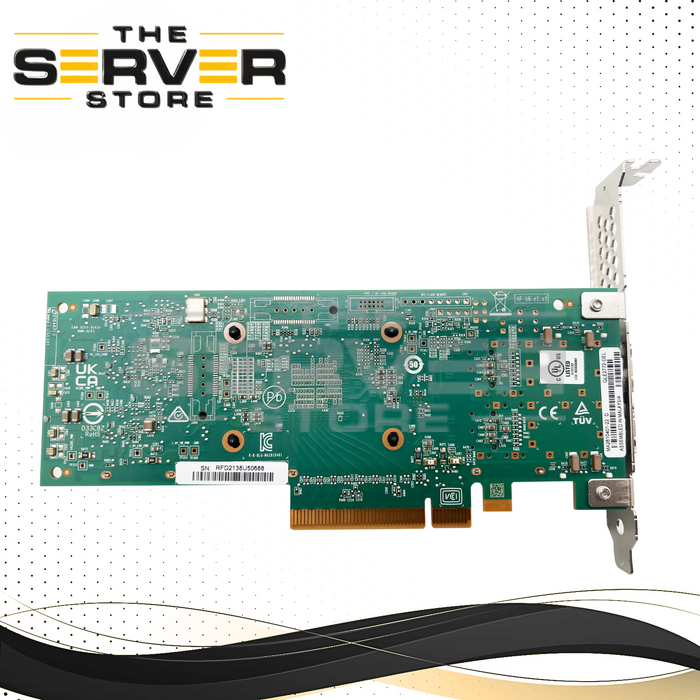 Dell QLogic QLE2772 32GB Dual Port FC SFP+ Pcie 4.0 HBA 0K6M2F K6M2F (High Profile)
