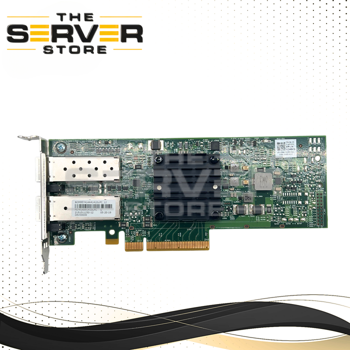 Dell Broadcom 57414 2 Port 25GB/10GB SFP+ NIC CM957414A4141DLPC 024GFD 24GFD