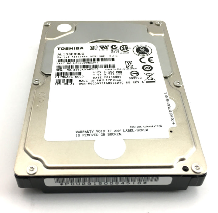 TOSHIBA 900GB 10K 6GBPS SAS 2.5'' HDD (AL13SEB900)