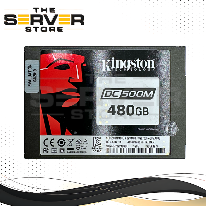Kingston 480GB SATA 6G SFF 2.5" SED SSD DC500M Series SEDC500M-480G