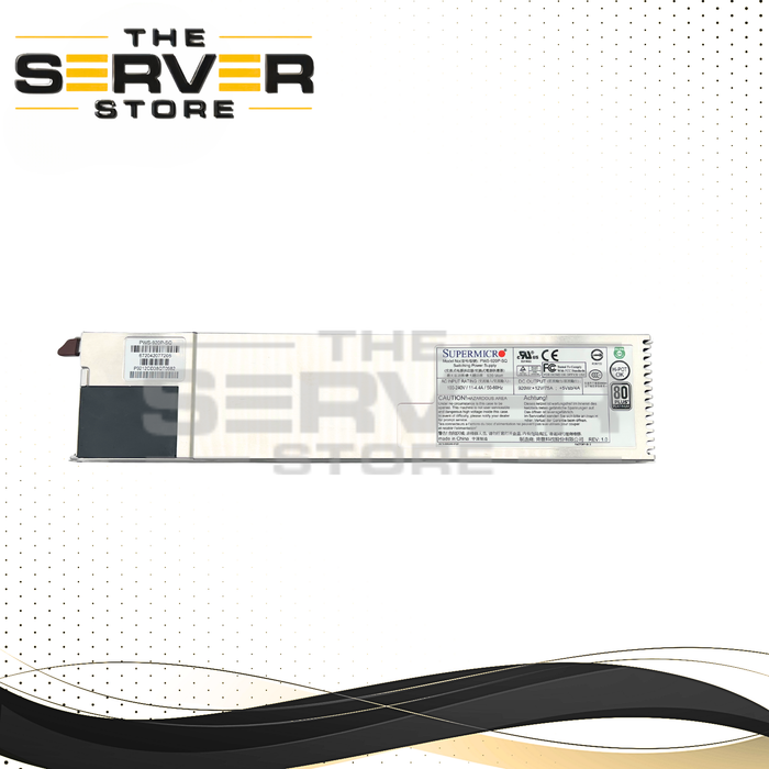 Supermicro 920W 80 Plus Platinum 1U Switching Power Supply PWS-920P-SQ