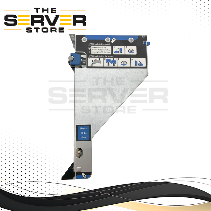 HPE ProLiant DL380 / DL560 Gen10 PCI-E 3.0 x8 / x1 Slim SAS Riser Board with Metal Cage. P/N: 875086-001.