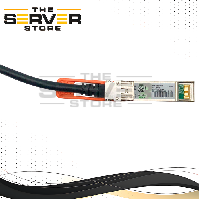 Cisco 25GBASE-CU SFP28 Passive Direct Attach Copper (DAC) Cable. 3-Meter (3M) Length. P/N: SFP-H25G-CU3M.