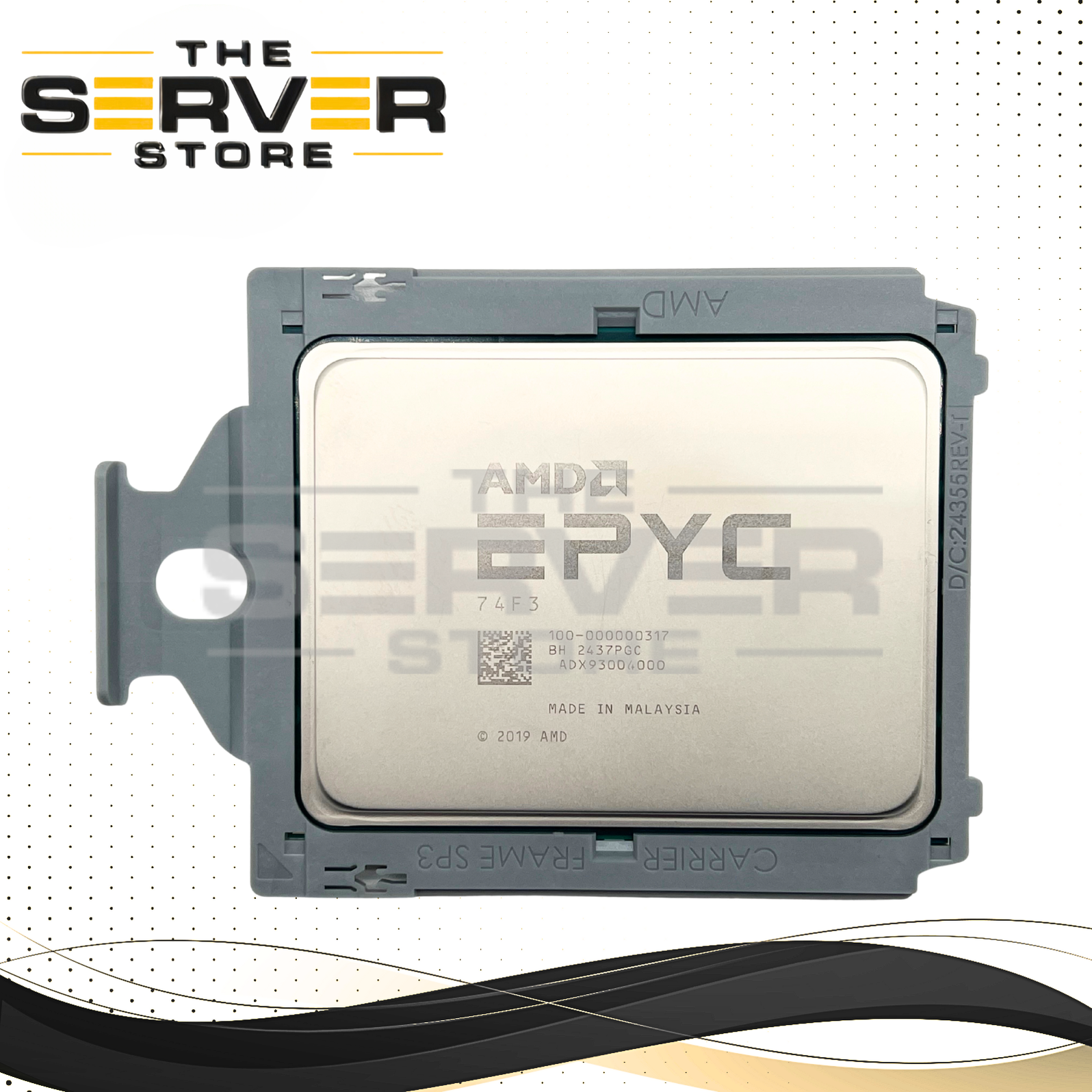 (UNLOCKED) AMD EPYC 74F3 3.2GHz 24C 256MB 240W SP3 CPU 100-000000317 ...