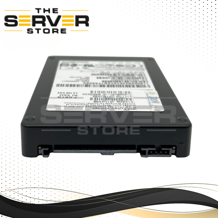 IBM 7.68TB SAS 12G SFF 2.5" SSD Samsung PM1633a 01LJ498 01EJ993 (No Tray)