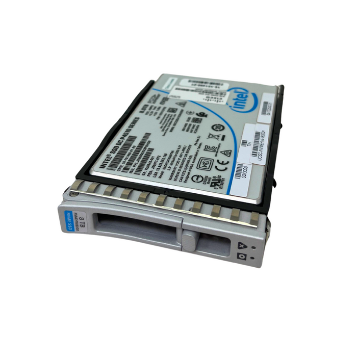 Cisco Intel DC P4510 Series 8TB 2.5" NVMe U.2 SSD Solid State Drive (SSDPE2KX080T8K-CISCO)