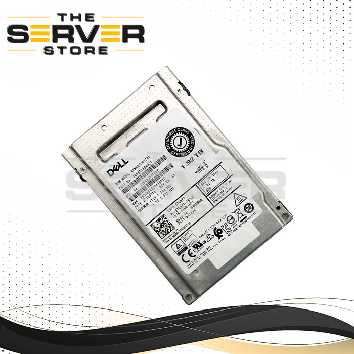 (60% Health) Dell 1.92TB 12GB SAS RI SFF 2.5" SSD Kioxia PM5-R (SUB) 345-BBWE
