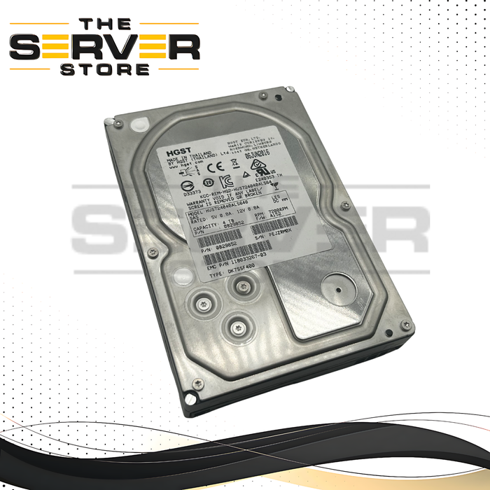 HGST 4TB SAS 3Gbps 7.2K LFF 3.5" Hard Drive HDD HUS724040ALS640 0B29852