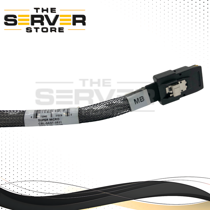 Supermicro 0.9M Internal OCuLink to OCuLink NVMe PCIe Cable CBL-SAST-0831