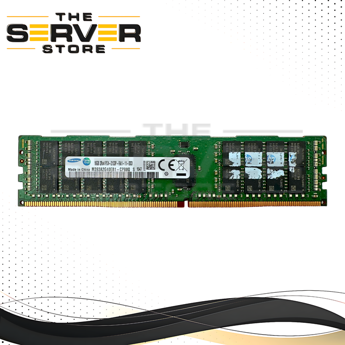 Samsung 16GB 2Rx4 DDR4-2133P PC4-17000 ECC Registered Memory M393A2G40EB1-CPB3Q