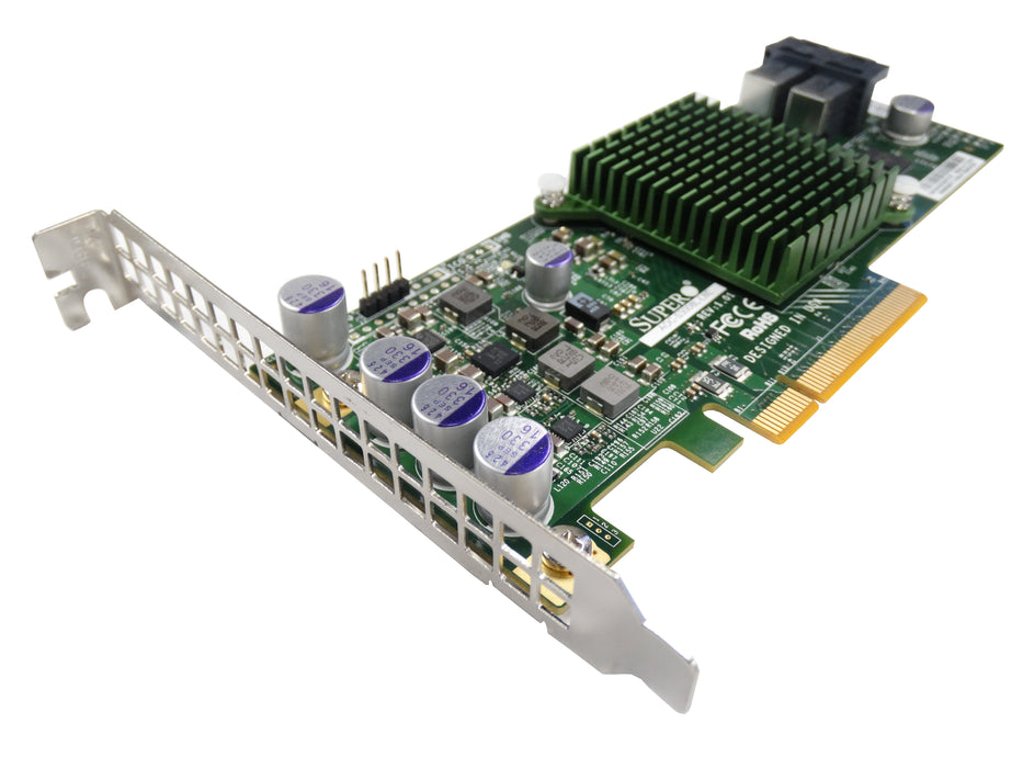 Supermicro 12Gb/s Eight-Port SAS Internal Host Bus Adapter Rev 1.01 (AOC-S3008L-L8E)