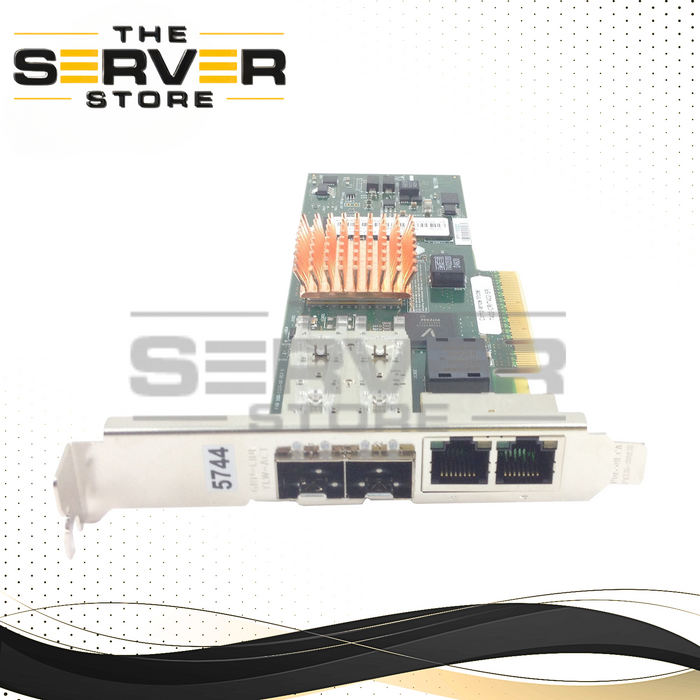 IBM Chelsio Quad-Port 2x 1GbE + 2x 10G SFP+ Linux Network Card 110-1139-40