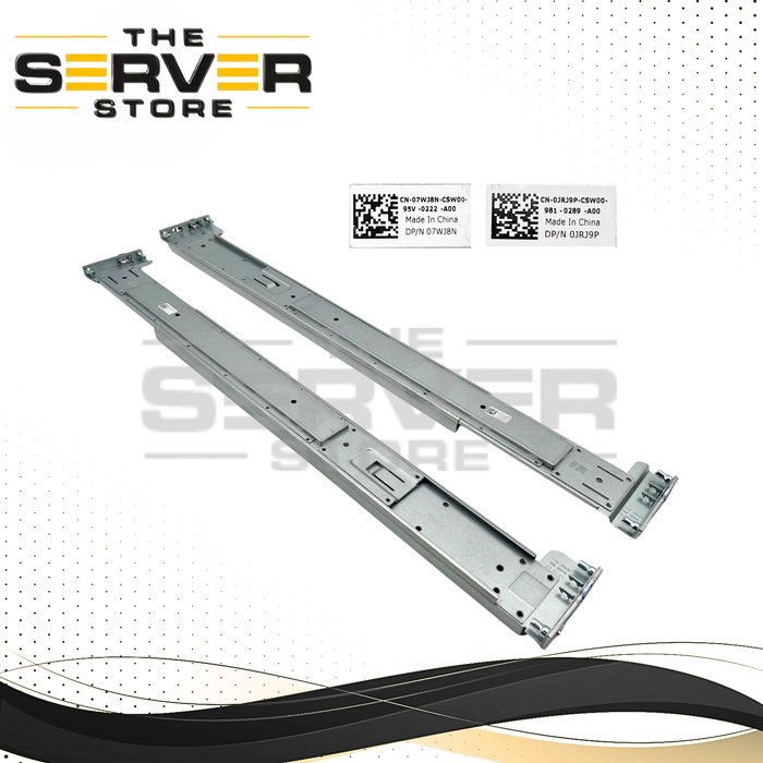 Dell Type B9 Sliding Ready Static 2U Rail Kit PowerVault MD Series 06CJRH 6CJRH