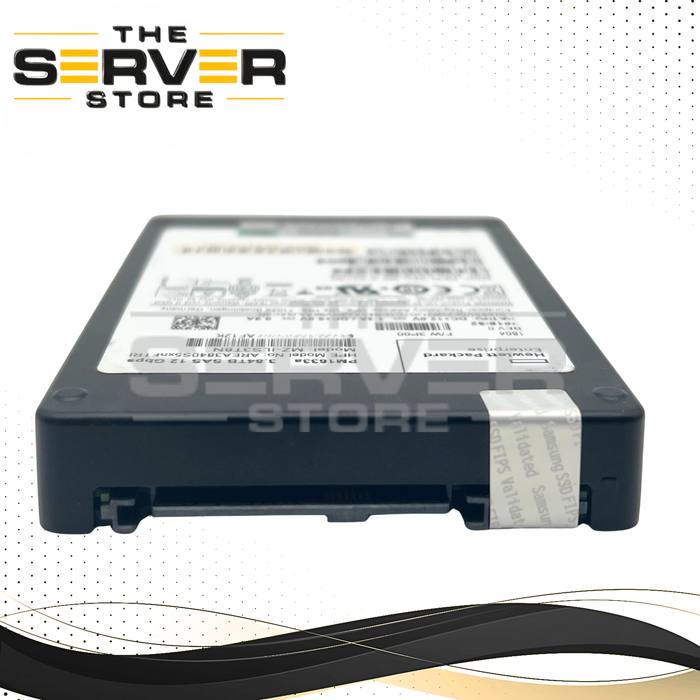 HPE 3.84TB SAS 12G RI SFF 2.5" SSD Samsung PM1633a Series MZ-ILS3T8N 874431-003