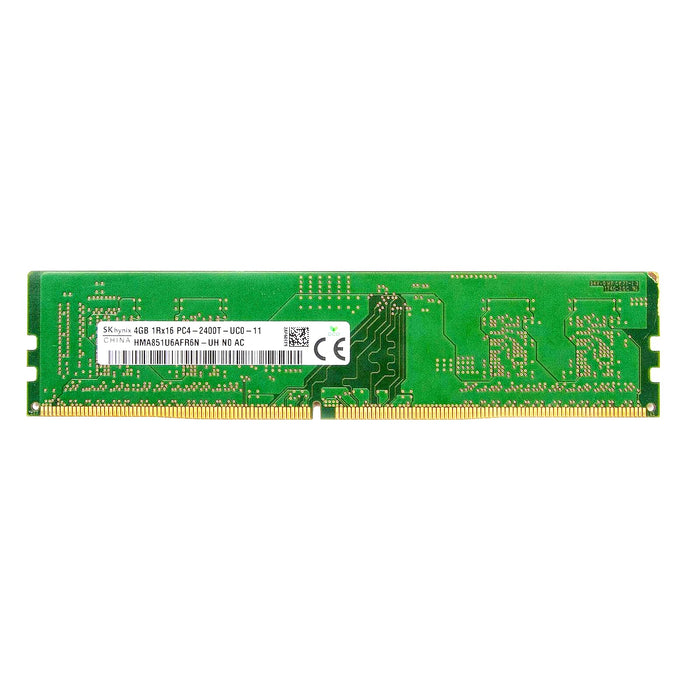 Hynix 4GB 1Rx16 PC4-19200 DDR4-2400MHz Non-ECC Unbuffered RAM Memory (HMA851U6AFR6N-UH)