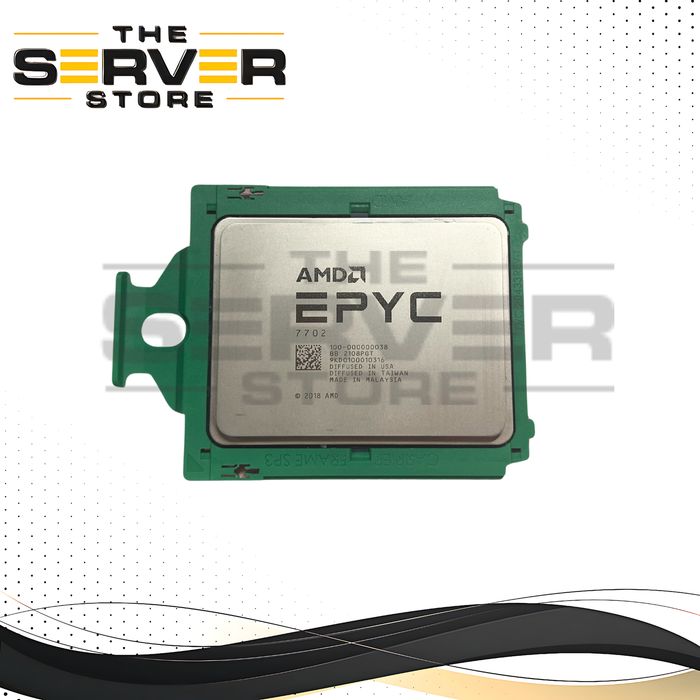 AMD EPYC 7702 Series 64-Core 2.0GHz 256MB L3 Cache Socket SP3 CPU AMD7702-HP