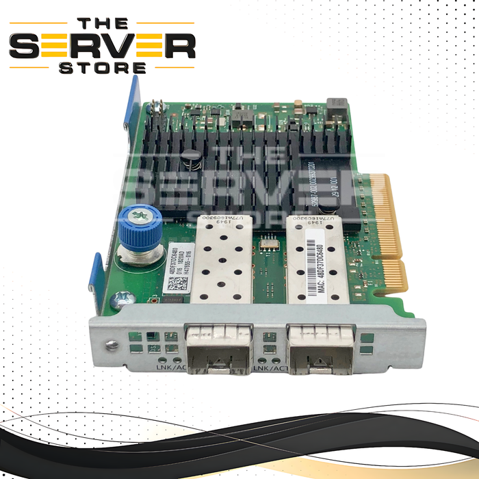 HPE Ethernet 2-Port 562FLR-SFP+ FlexibleLOM Adapter, 2x 10GbE SFP+ Ports. P/N: 790317-001.