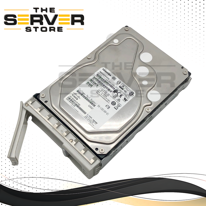 Cisco 4TB SAS 12G 7.2K RPM 3.5" HDD Toshiba MG04SCA40EN DEPF02JAA51 UCS-HD4T7KL12N