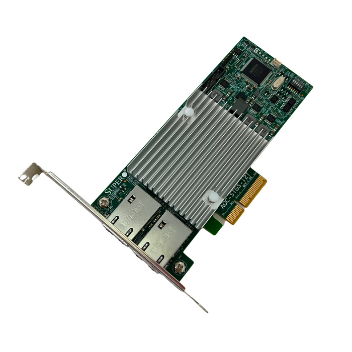 Intel X550-T2 10GbE Dual Port PCIe NIC Network Adapter (AOC-STGS-I2T)