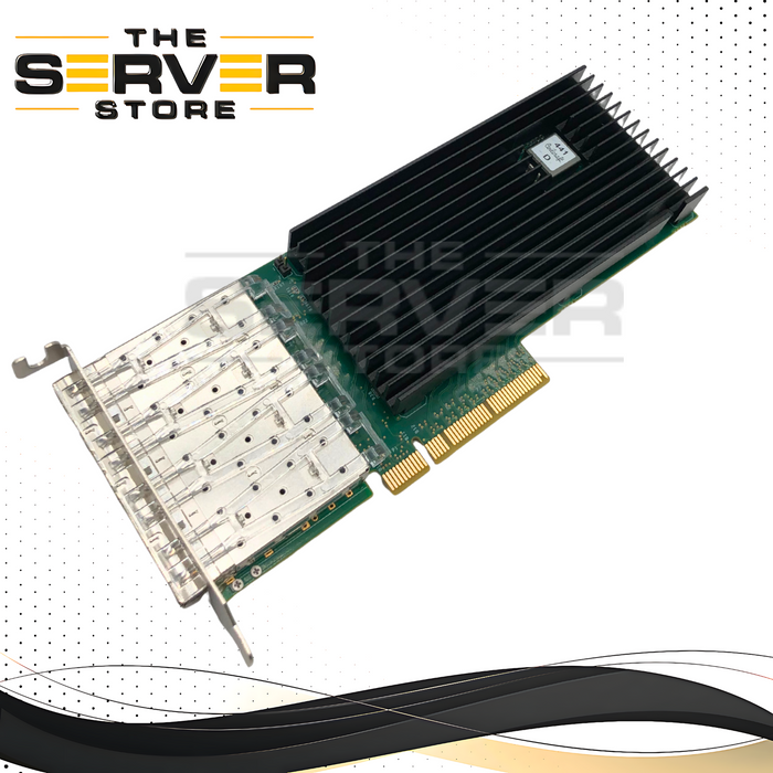 Dell Silicom Quad-Port 10GbE SFP+ PCIe 3.0 x8 Low Profile Network Adapter. Based on Intel XL710 Controller. P/N: PE310G4I71LB-XR, 09TF20, 9TF20.