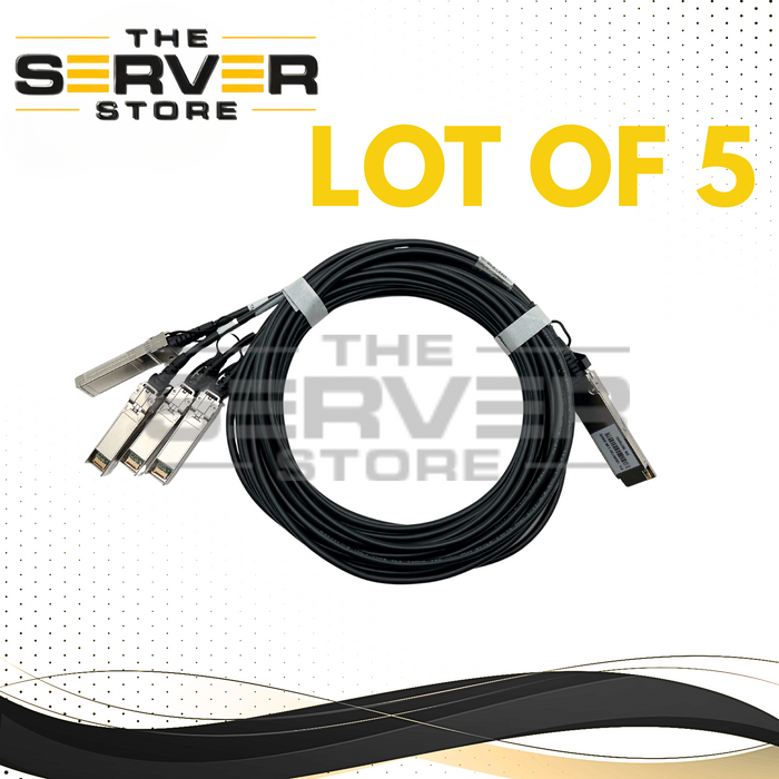 ( LOT ) Molex QSFP28 to 4 SFP28 Breakout Cable 3M 1003451304