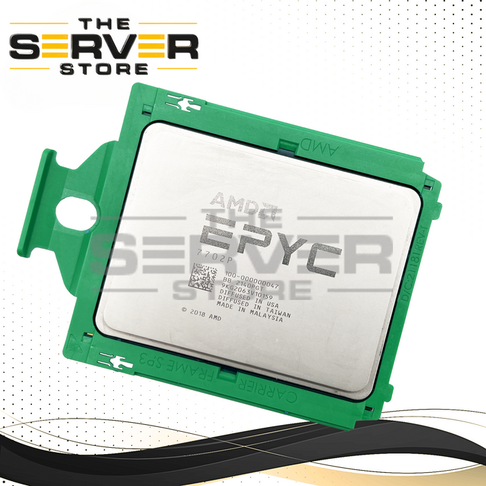 (Dell Locked) AMD EPYC 7702P 2.0GHz 64 Core 256MB 200W SP3 CPU 100-100000047