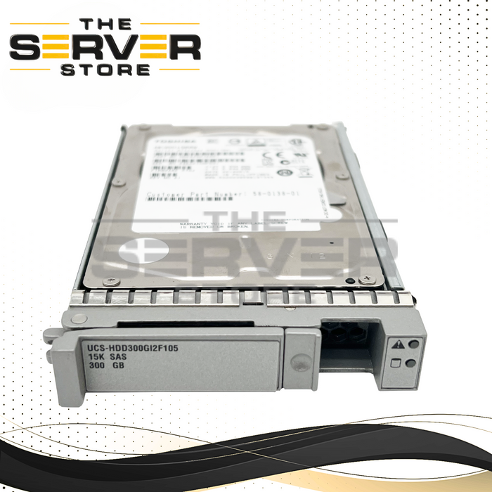 Cisco 300GB SAS 6G 15K RPM SFF 2.5'' HDD Toshiba UCS-HDD300GI2F105 MK3001GRRB