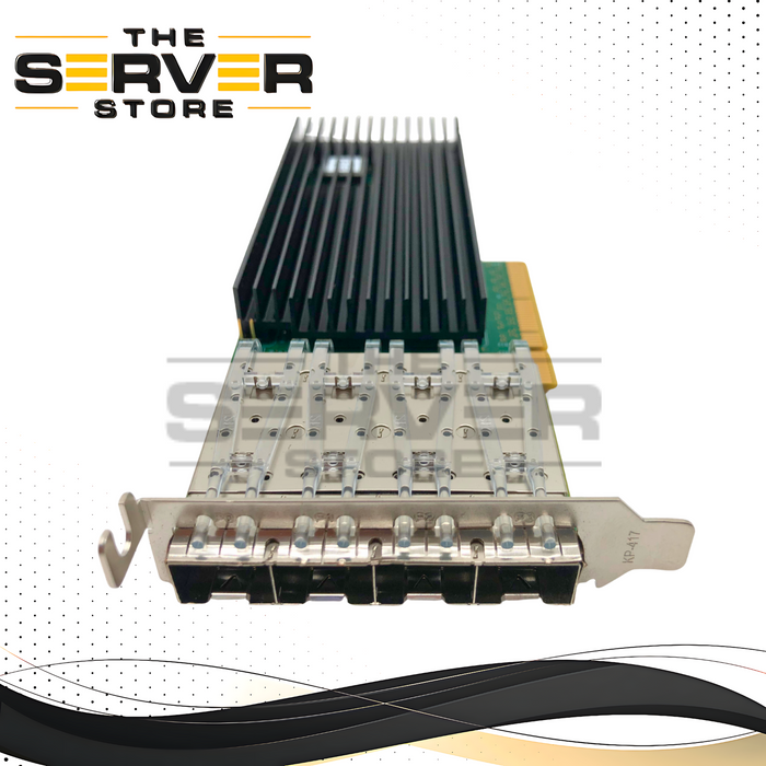 Dell Silicom Quad-Port 10GbE SFP+ PCIe 3.0 x8 Low Profile Network Adapter. Based on Intel XL710 Controller. P/N: PE310G4I71LB-XR, 09TF20, 9TF20.