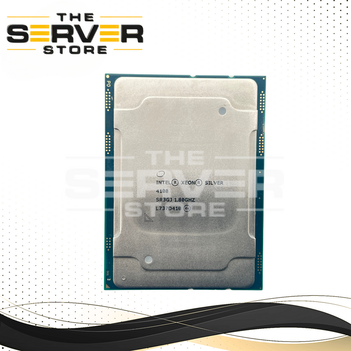 Intel Xeon Silver 4108 1.80GHz 8 Core 11MB 85W FCLGA3647 CPU CD8067303561500 SR3GJ